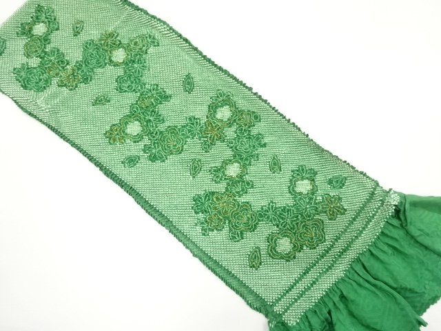 JAPANESE KIMONO / OBIAGE FOR FURISODE / SHIBORI / SILK